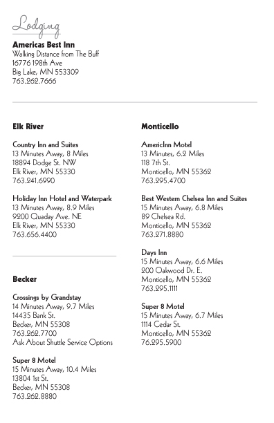 Menu Brochure Wedding Packet 17