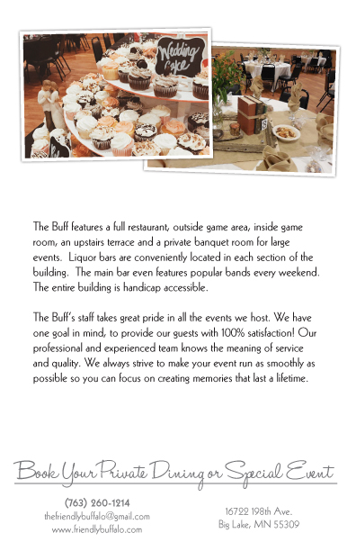 Menu Brochure Wedding Packet 4