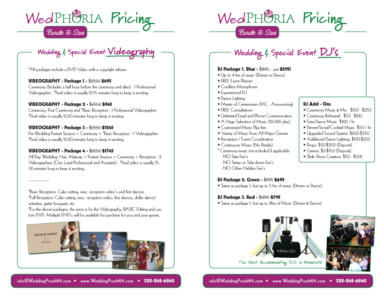 Wedding Brochure