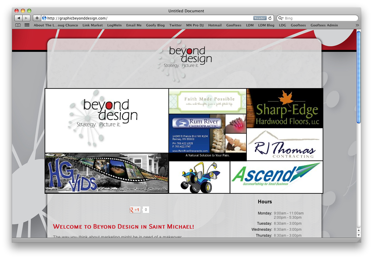 Beyond Design Web Design