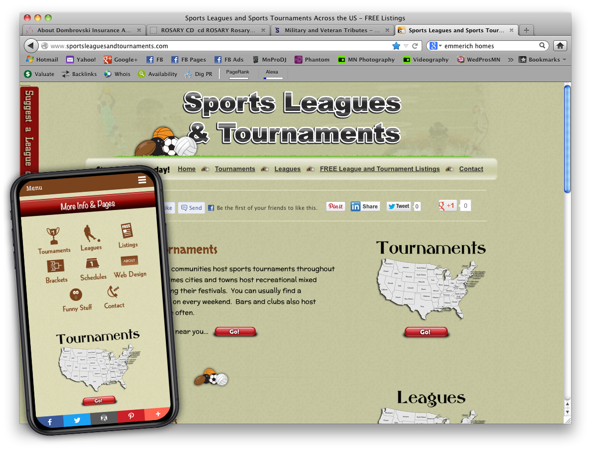 Sports Leagues and Tournaments